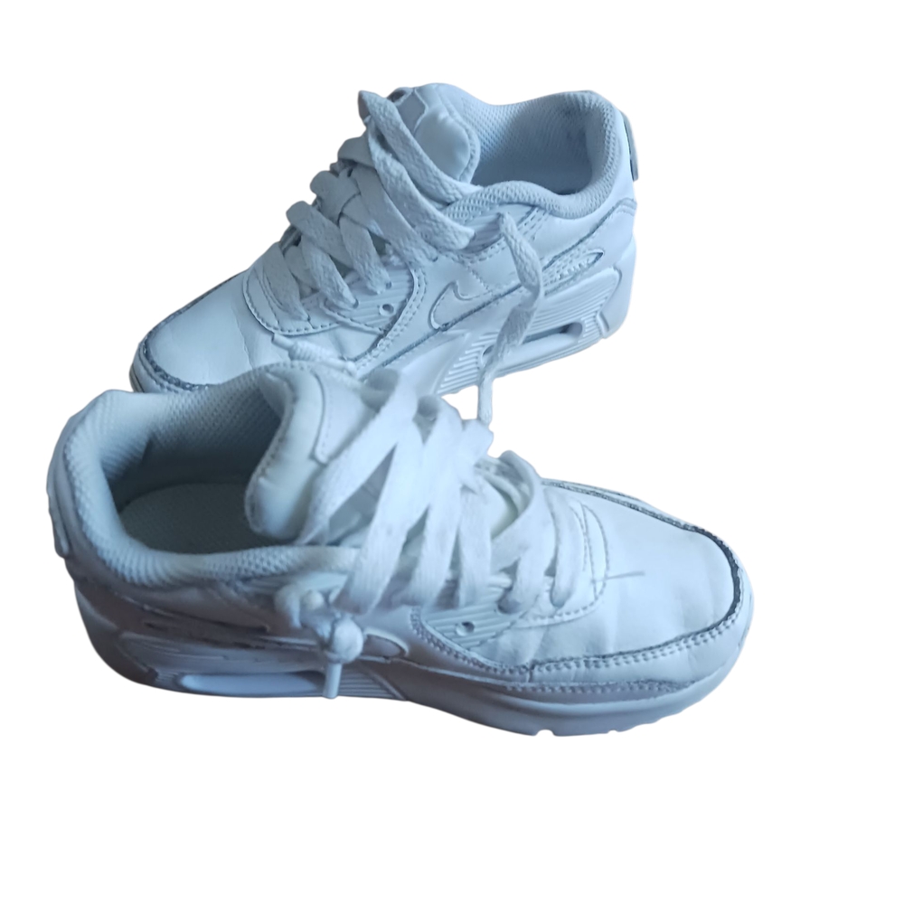 Nike Kids All-White Sneakers